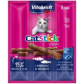 Vitakraft VK Cat stick min.cod+tuna 3ks/20