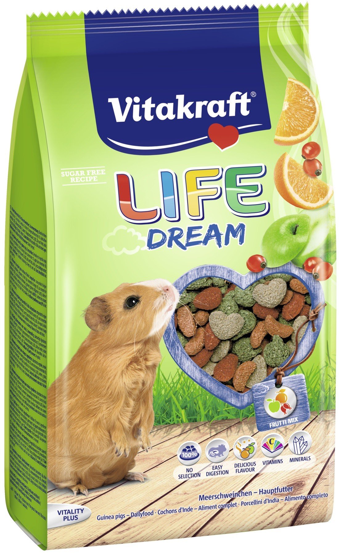 E-shop Vitakraft VK Life dream guinea pig 600g/5/