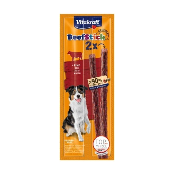 Vitakraft VK Beef stick with beef 2ks