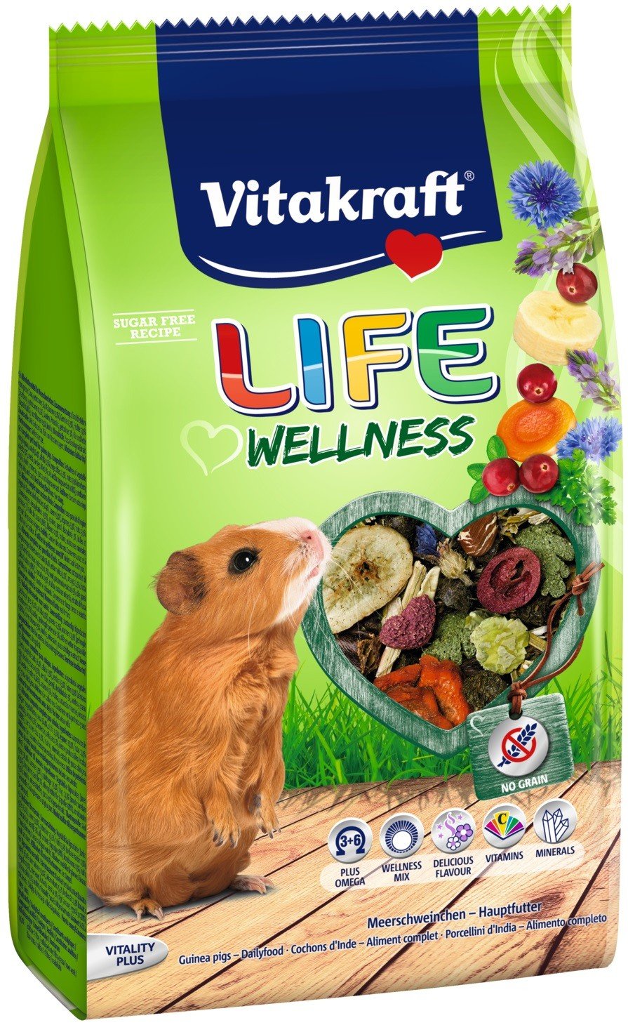 E-shop Vitakraft VK Life Wellness Guin.pig600g/5/