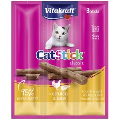 Vitakraft VK Cat stick min.poultr/liver 3ks/2