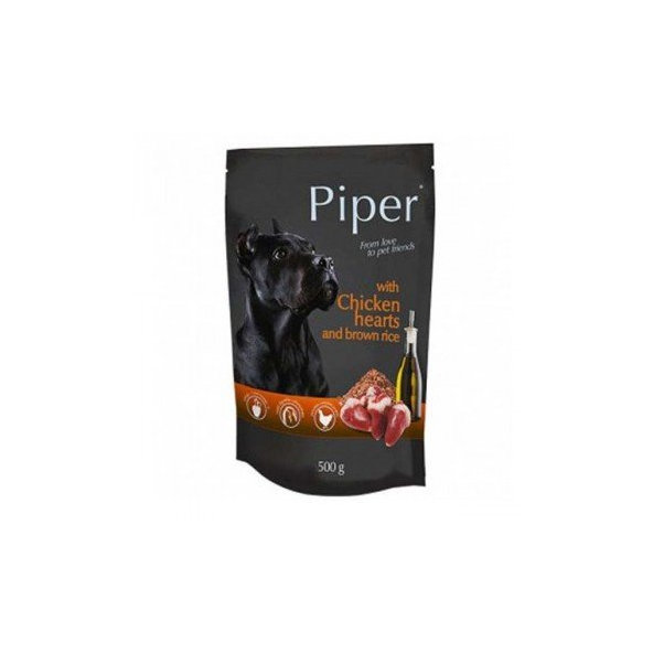 Piper PIPER kapsicka 500g - s kuracími srdieckami a hnedou ryžou