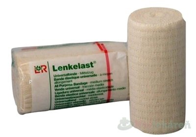 LENKELAST obväz univerzálny so stredným ťahom (8cmx5m) 1ks