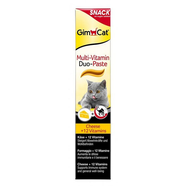 Gimpet GIMCAT Duo pasta multivit.+syr 50g