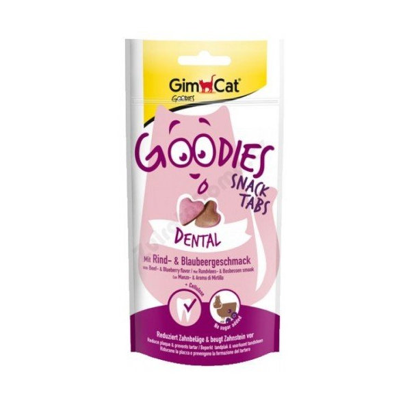 Gimpet GIMCAT Goodies Snack DENTAL Tabs 40g