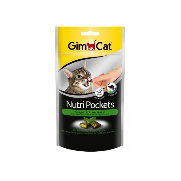 Gimpet GIMCAT Nutri Pock.catnip/multivit.pa 60g