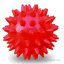 GYMY MASÁŽNA LOPTIČKA - ježko červená, priemer 5cm, 1ks