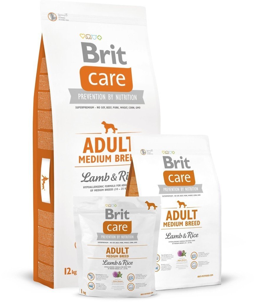 E-shop BRIT Care Brit Care Adult Medium Lamb & Rice 3 kg (oranžová)DOPREDAJ