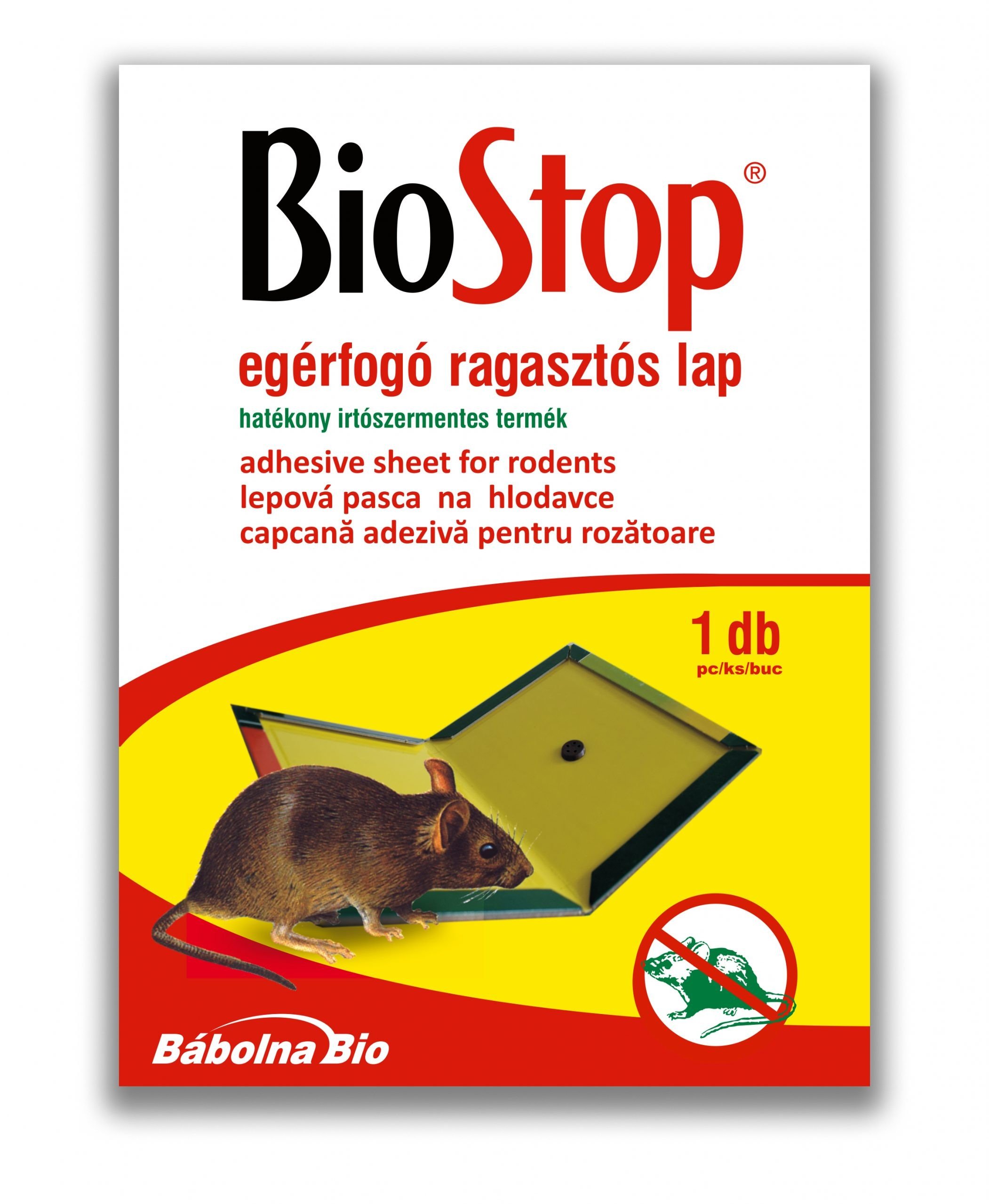 E-shop Babolna Bio BioStop lepová pasca na hlodavce knižka 1ks