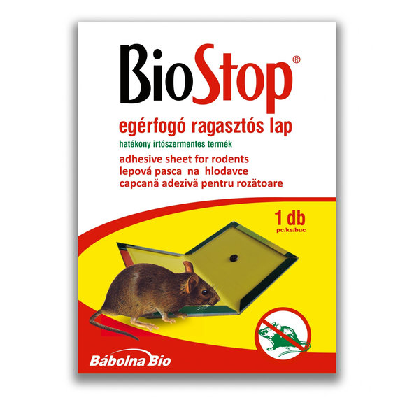 Babolna Bio BioStop lepová pasca na hlodavce knižka 1ks