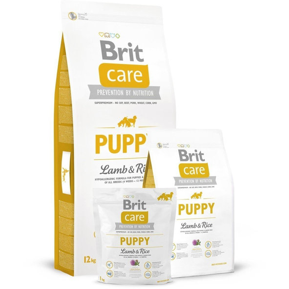BRIT Care Brit Care Puppy Lamb & Rice 12 kg (žltá)