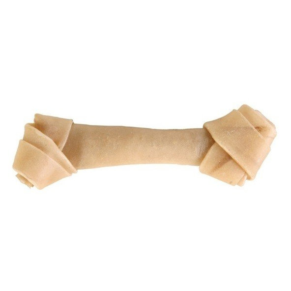 Zuvacie kosti NATUR.Uzol z byvolej kože 36cm