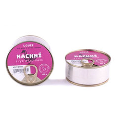 LOUIE Konzerva LOUIE kacacie, ryža, taurín 100g pre macky