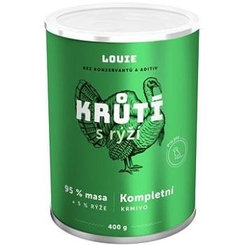 LOUIE Konzerva LOUIE morka s ryžou 400g pre psov