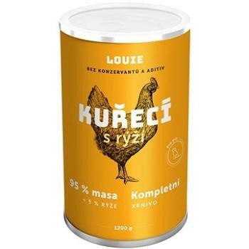 E-shop LOUIE Konzerva LOUIE kuracie s ryžou 1200g pre psov