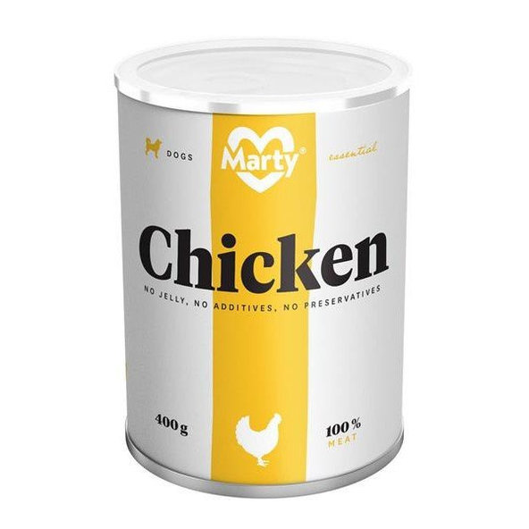 MARTY Essential Konzerva MARTY Essential dogs kuracie 400g