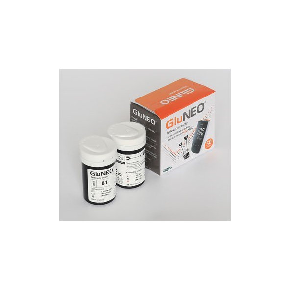 Prúžky testovacie Gluneo 50ks