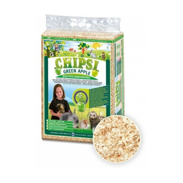 JRS Chipsi - green apple 60L 3.2kg