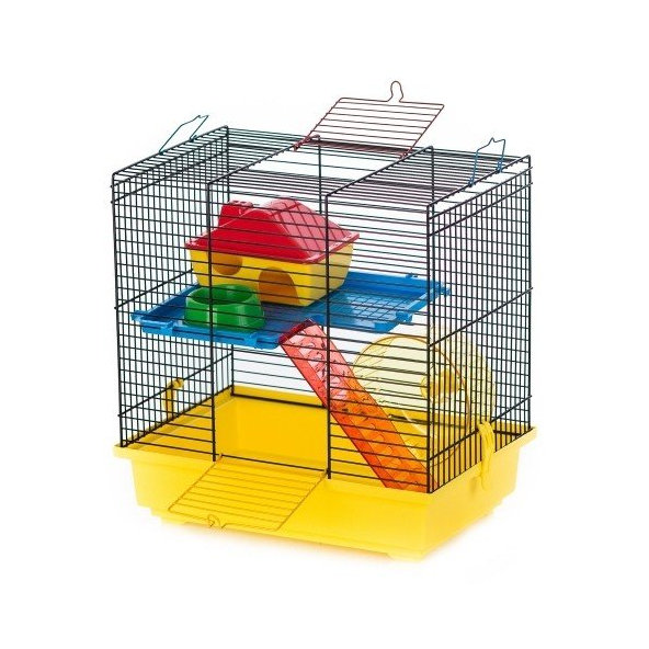 INTERZOO TEDDY 2 - klietka pre škrecky s výbavou