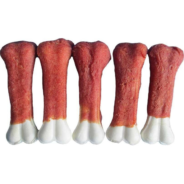 Happet - masove pamlsky Kacacie na bielej kosti 13cm 10ks-570g