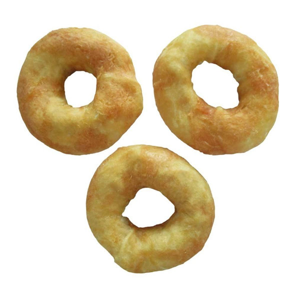 Happet - masove pamlsky Byvolie kruhy s kuracím 4ks 400g