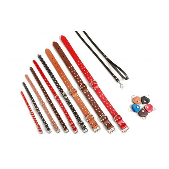 HP product for Happy Pets HP obojok KING zdob.16x45cm natur