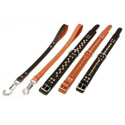 HP product for Happy Pets HP obojok MOLOSS kužele 2R 65cm cierna