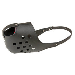 HP product for Happy Pets HP kožený náhubok plný 2 - rottwajler