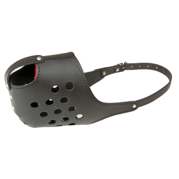 HP product for Happy Pets HP kožený náhubok plný 2 - rottwajler