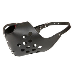 HP product for Happy Pets HP kožený náhubok plný 3 - rottwajler