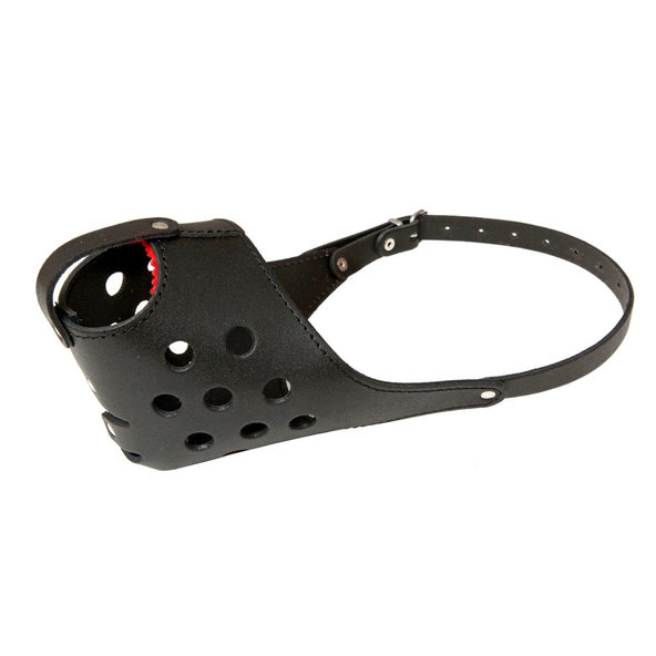 HP product for Happy Pets HP kožený náhubok plný 1 - pitbull