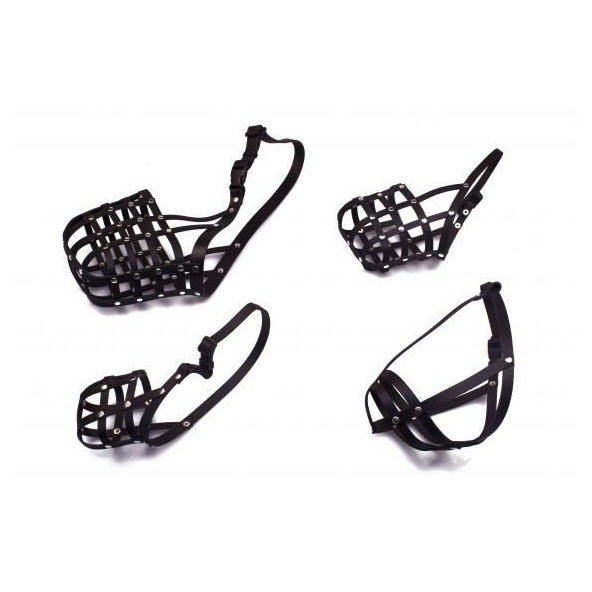 HP product for Happy Pets HP kožený pletený náhubok 4 - dalmatín