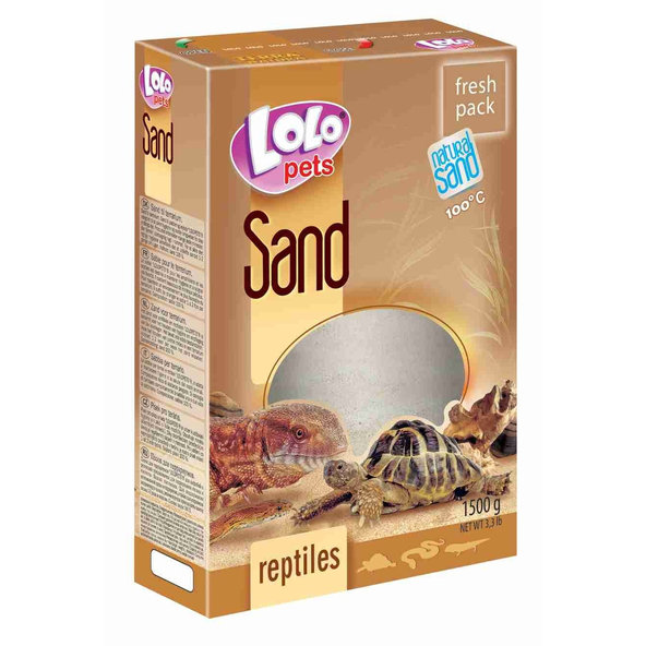 LOLOPETS piesok do terária 1500g