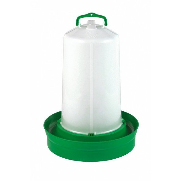 GAUN PREMIUM Napájacka pre hydinu 12L - s hlbokou miskou - s napúštacím štuplom/zelená