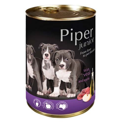 E-shop Piper PIPER JUNIOR konzerva 400g - s telacím a jablkami