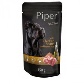Piper PIPER kapsicka 150g - s kuracími srdieckami a hnedou ryžou