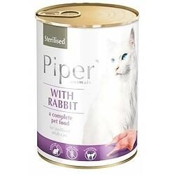E-shop Piper PIPER CAT STERILISED konzerva 400g - s králikom