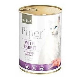Piper PIPER CAT STERILISED konzerva 400g - s králikom
