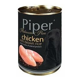 Piper PIPER PLATINUM PURE konzerva 400g - kura s hnedou ryžou
