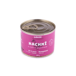 LOUIE Konzerva LOUIE kacacie, ryža, taurín 200g pre macky