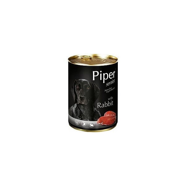 Piper PIPER SENIOR konzerva 400g - s králikom