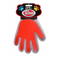 Pet Nova rukavica na vyčesávanie srsti zo psov a mačiek 2v1 - ľavá ruka