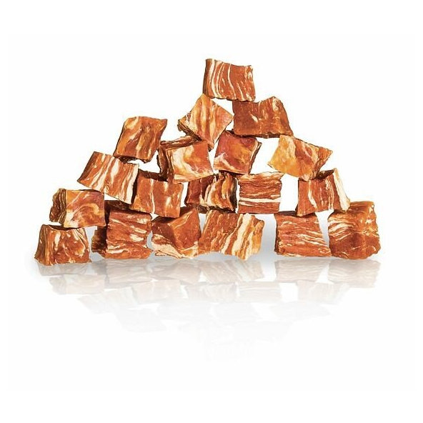 Maškrta KID DOG Lososový steak v kockách pre psy 250g