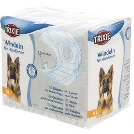 Trixie Diapers for female dogs, XL: 40–58 cm, 12 pcs.