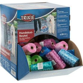 Trixie Dog poo bags, 20 bags/roll, sorted