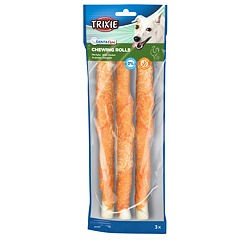 E-shop Trixie Denta Fun Chicken Chewing Rolls, 28 cm, 3 pcs./250 g
