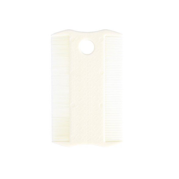 Trixie Flea and dust comb, double-sided, plastic, 9 cm