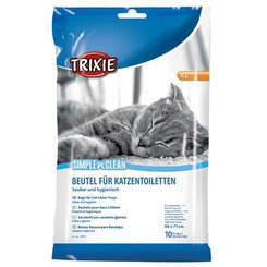 TRIXIE Simple'n'Clean Bags for cat vrecia do mačacích toaliet XL, 10ks