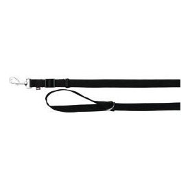 Trixie Classic leash, M–L: 1.00 m/20 mm, black