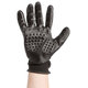 Trixie Fur care gloves, 1 pair, nylon/rubber, 16 × 23 cm